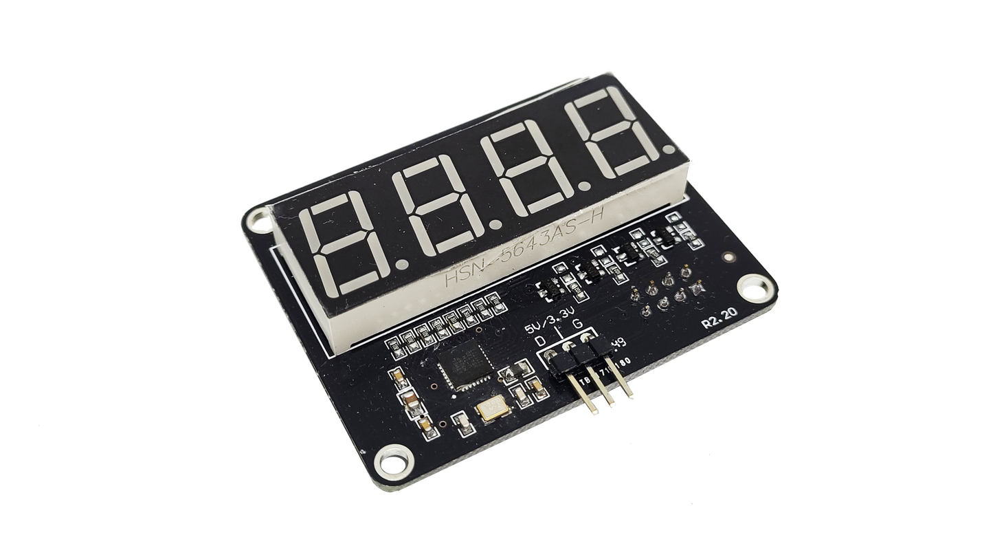 IW 4 Digits 7 Segment Display